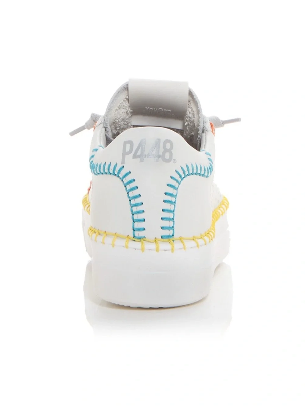 P448 Women's Thea Whip Stitch Low Top Platform Sneakers - 36 - Picture 3 of 13